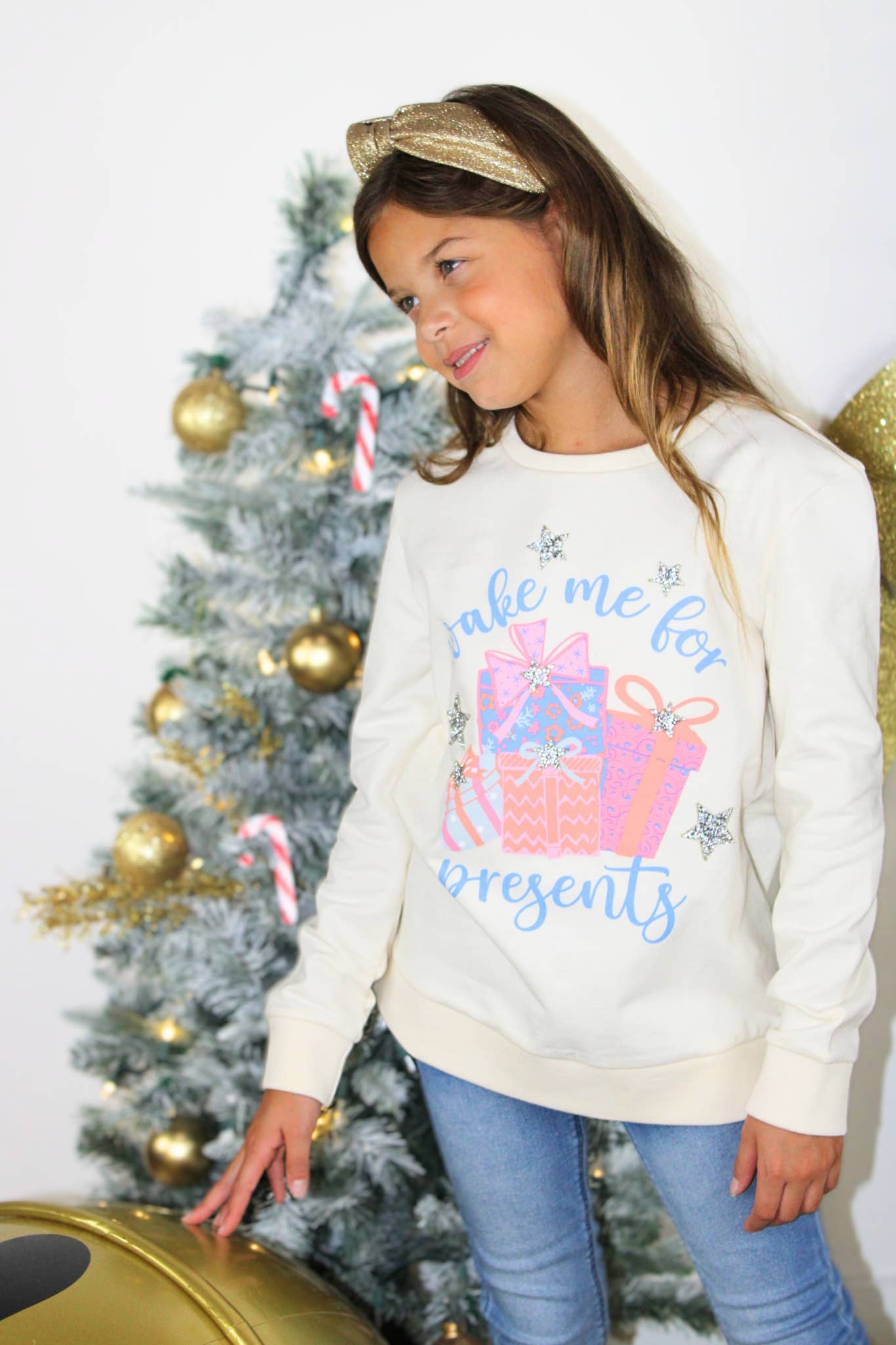 Wake Me For Presents Sweatshirt