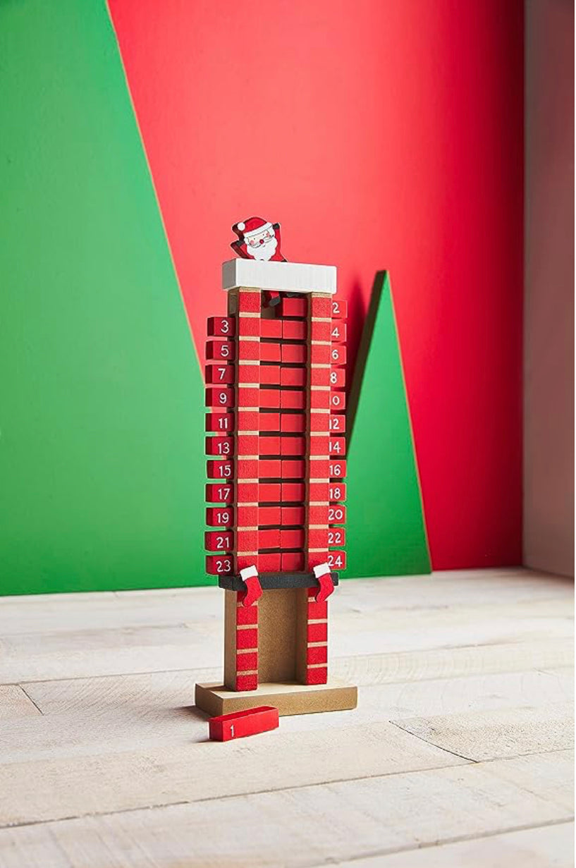 Santa Chimney Advent Calendar