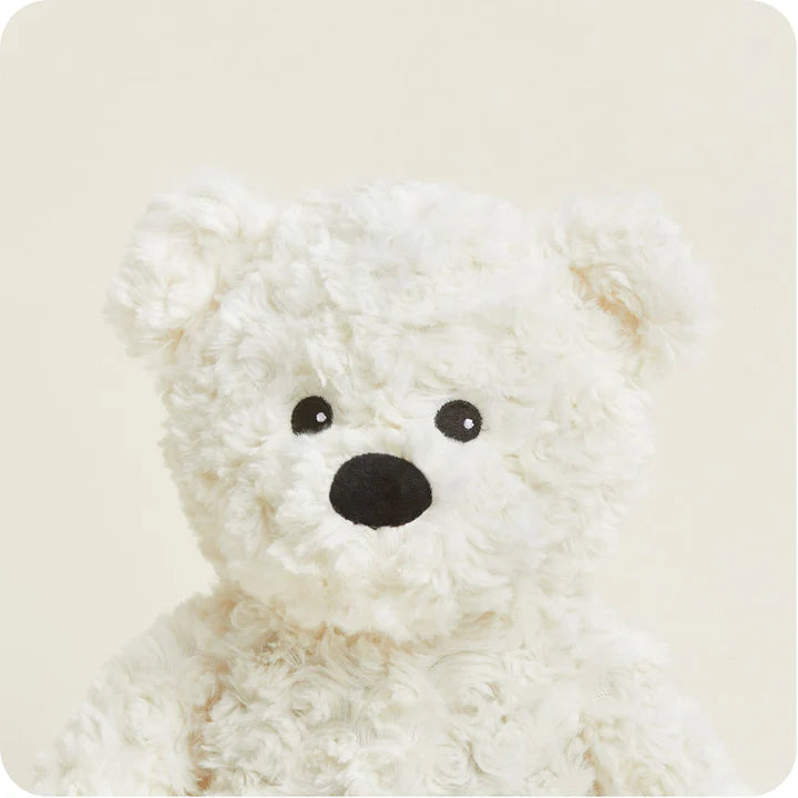 Cream Curly Bear Warmies