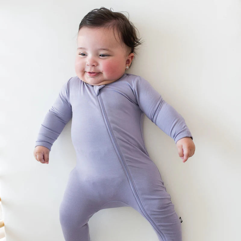 Taro Zippered Footie