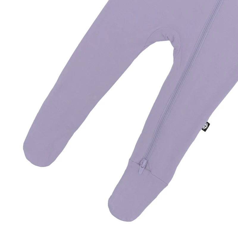 Taro Zippered Footie