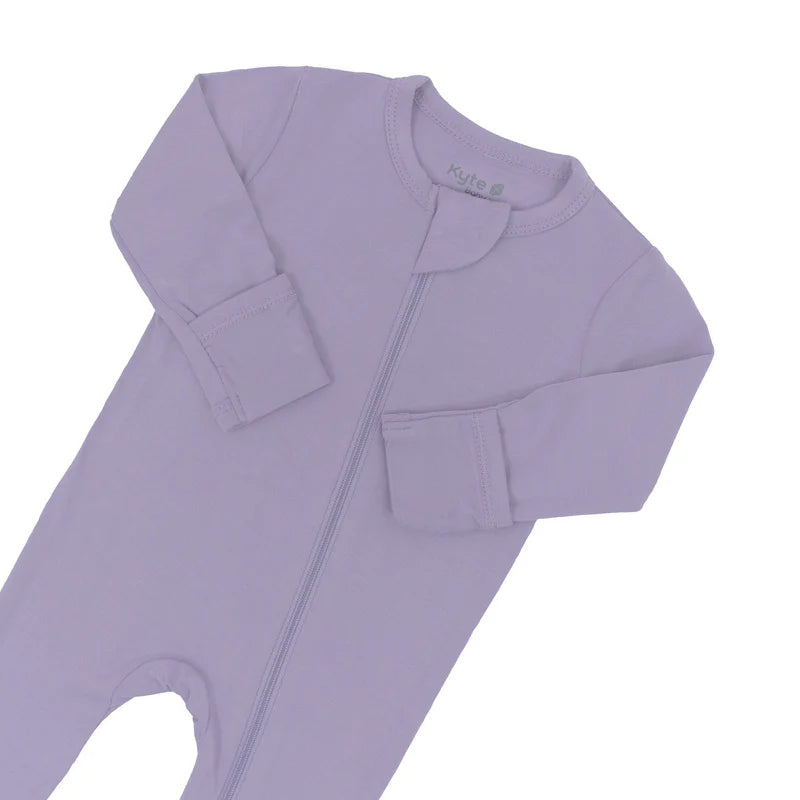 Taro Zippered Footie
