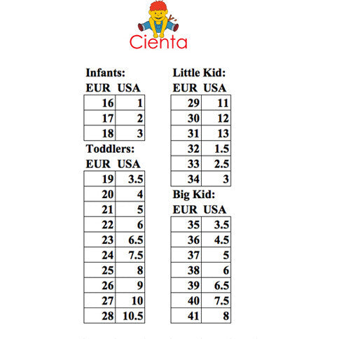 Cienta Canvas Laceless Sneaker