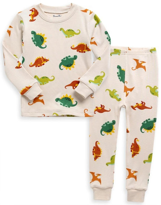Jurassic Dino Long Sleeve Pajamas