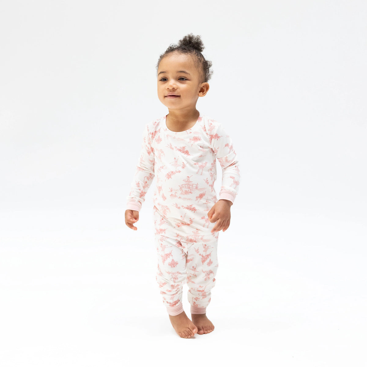 Ballet Toile Long Sleeve Loungewear Set