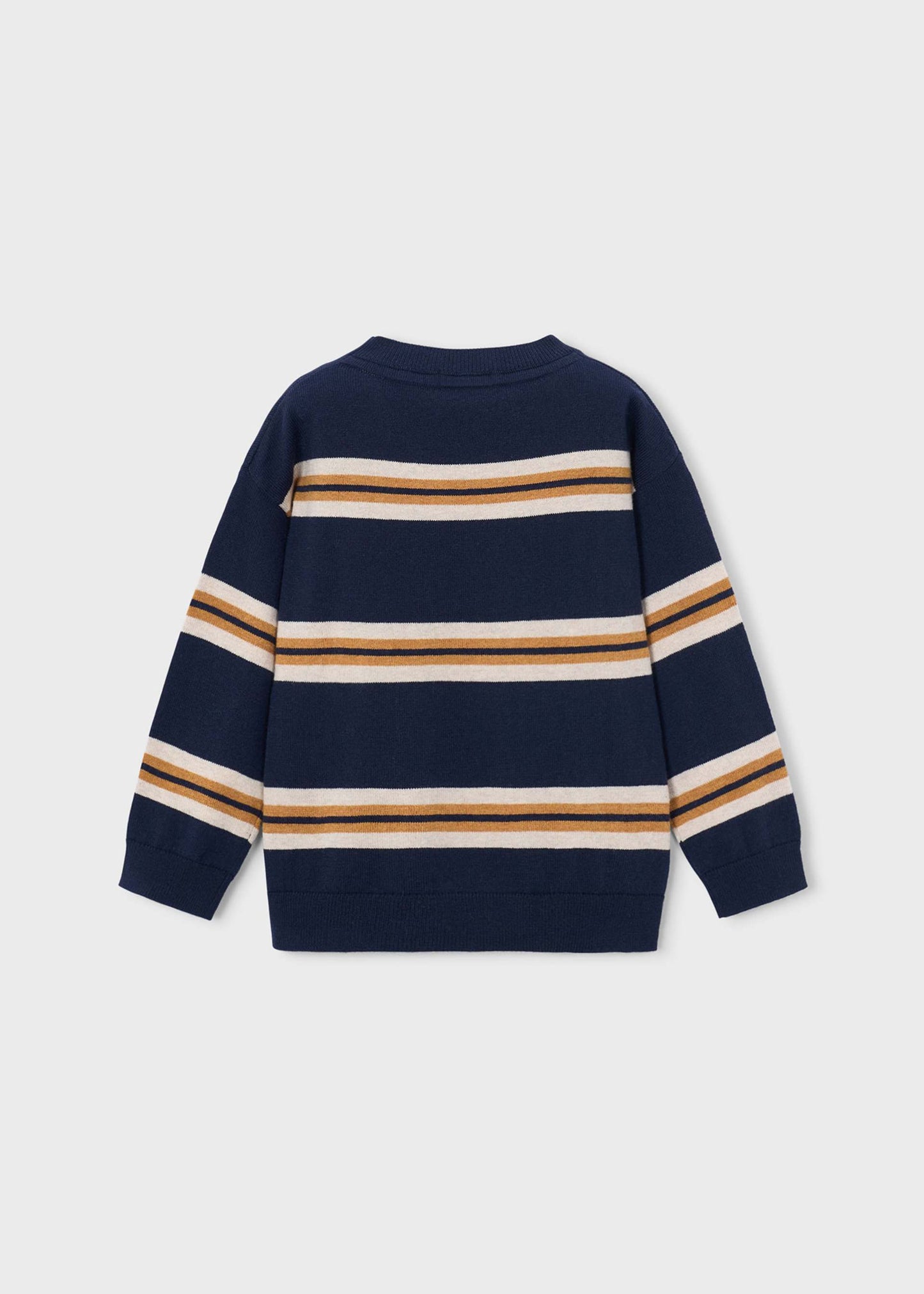 Navy Striped Sweater