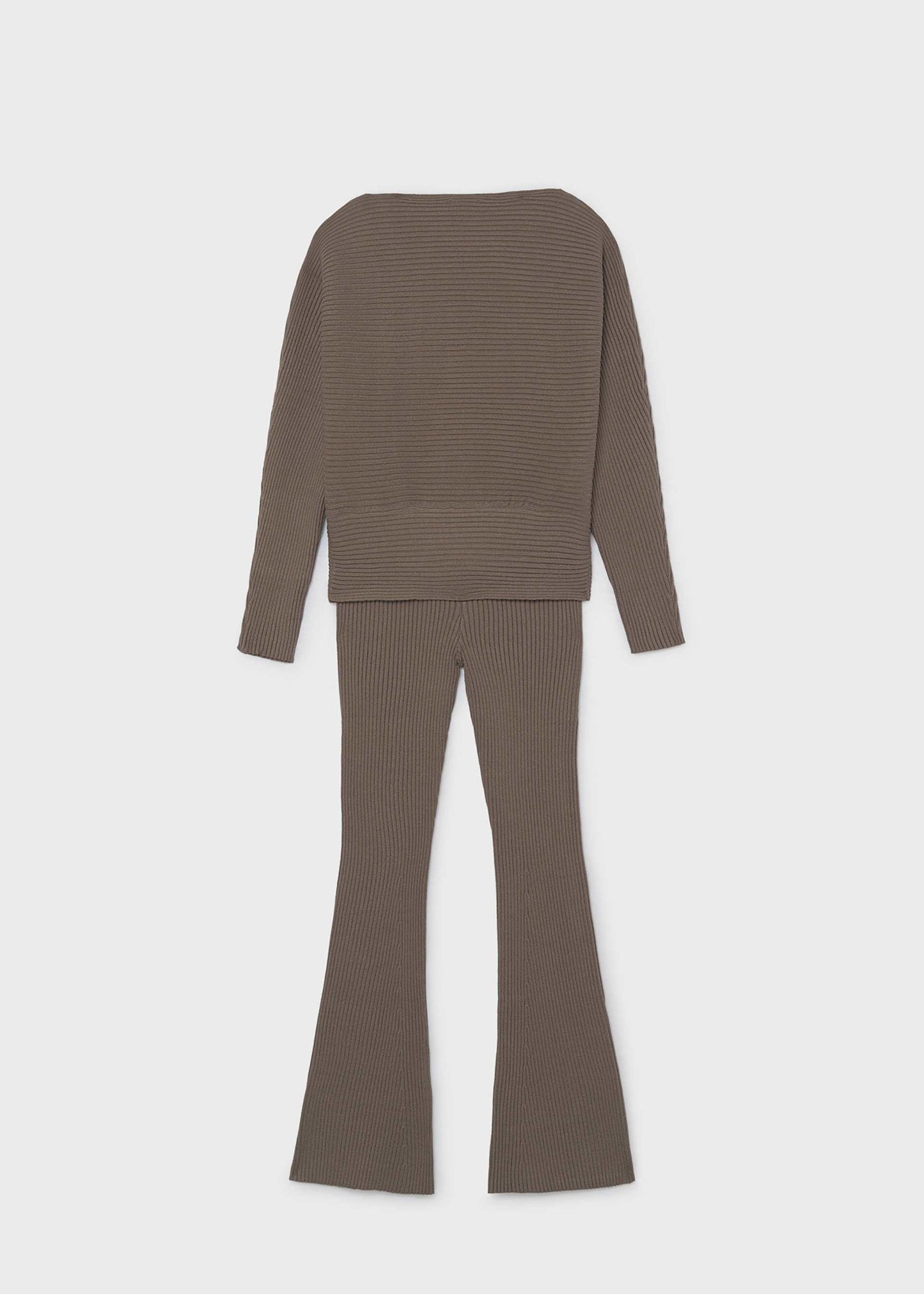 Knit Pant Set Chocolate