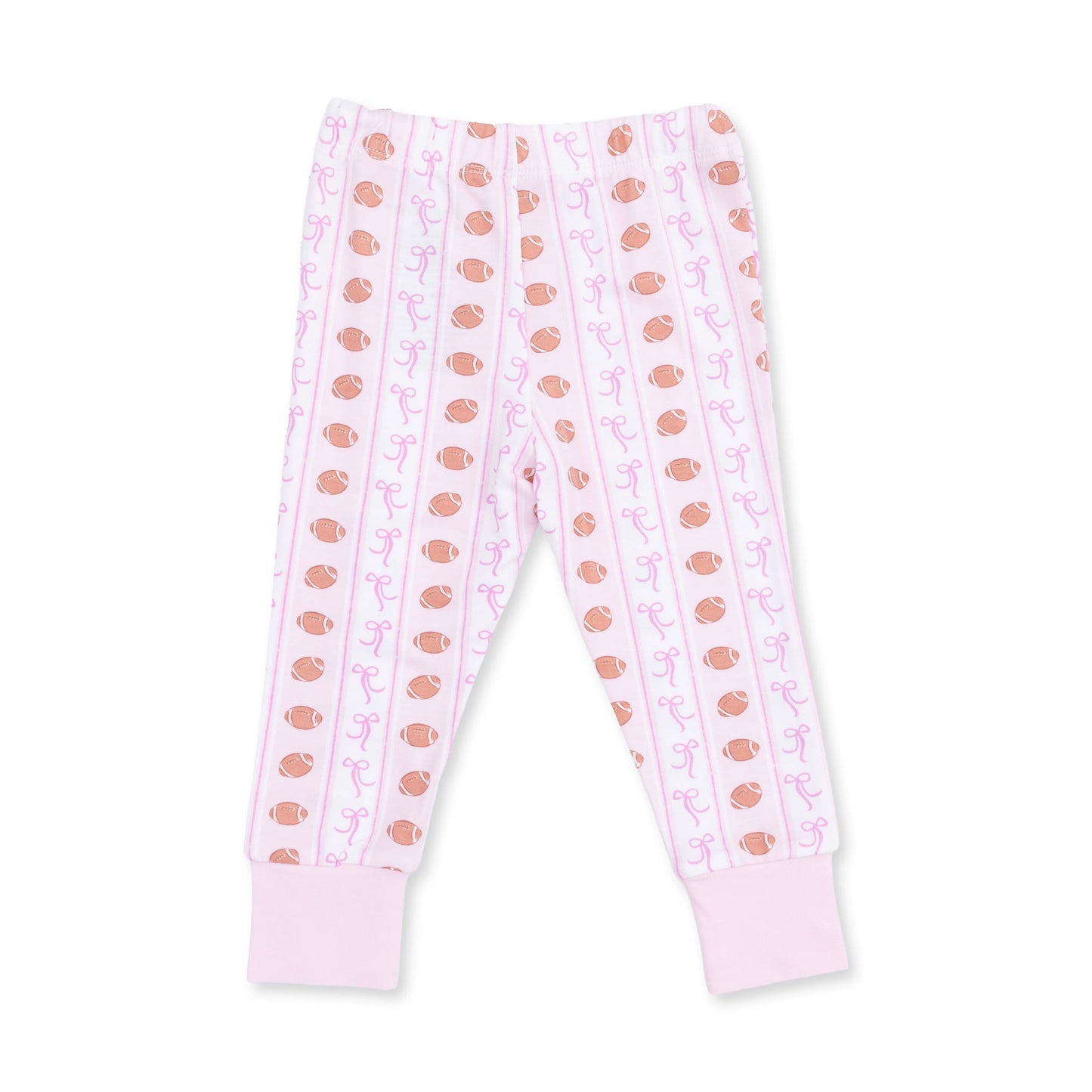 Football Stripe Long Sleeve Loungewear Set
