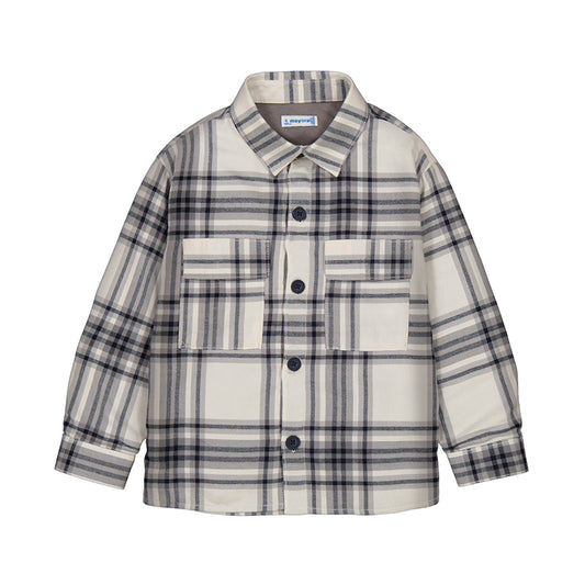 Checked Flannel Overshirt