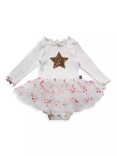 Baby Girl's Candy Cane Tutu Dress