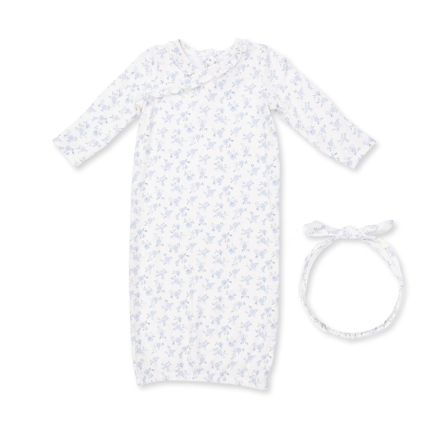 Rose Briar Kimono Gown and Knot Headband