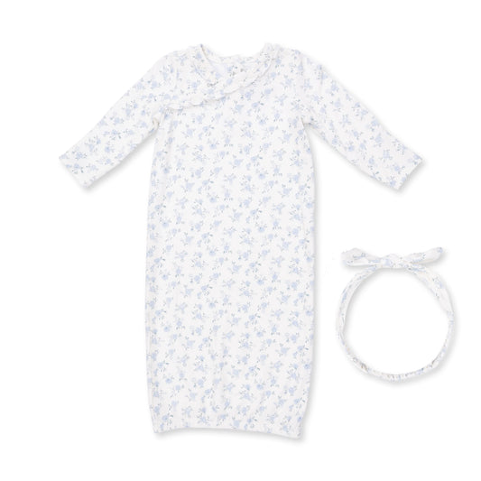 Rose Briar Kimono Gown and Knot Headband