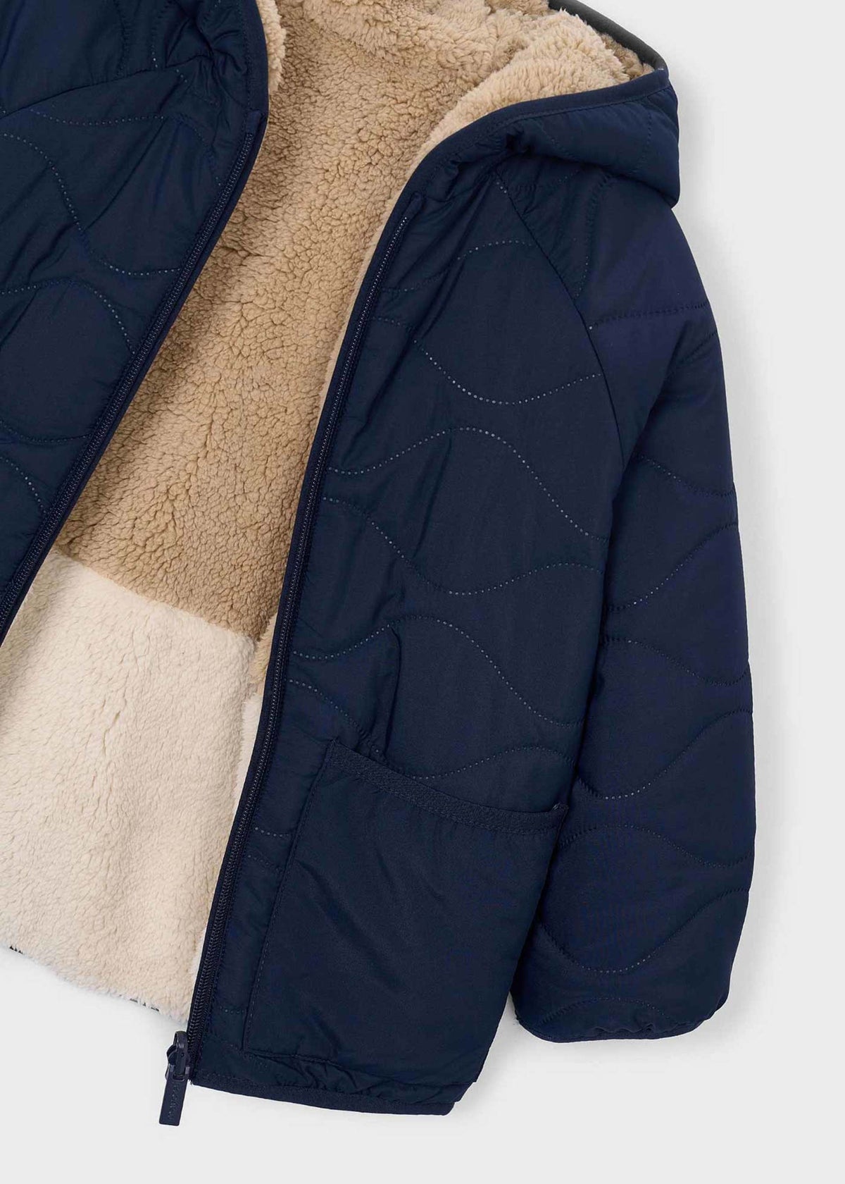 Reversible Sherpa Coat