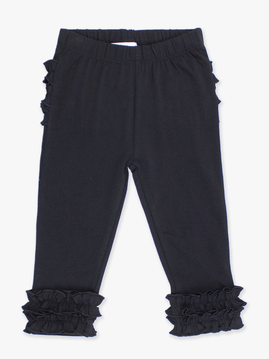 Ruffle Leggings With Rear Ruffles