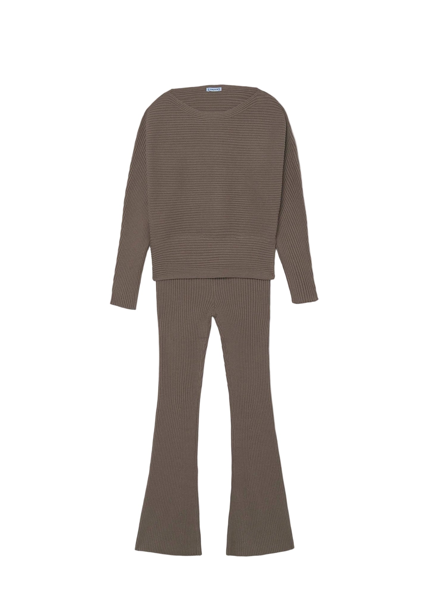 Knit Pant Set Chocolate