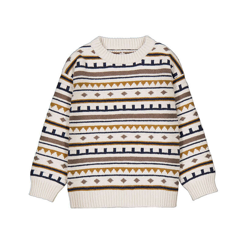 Jacquard Sweater Oat