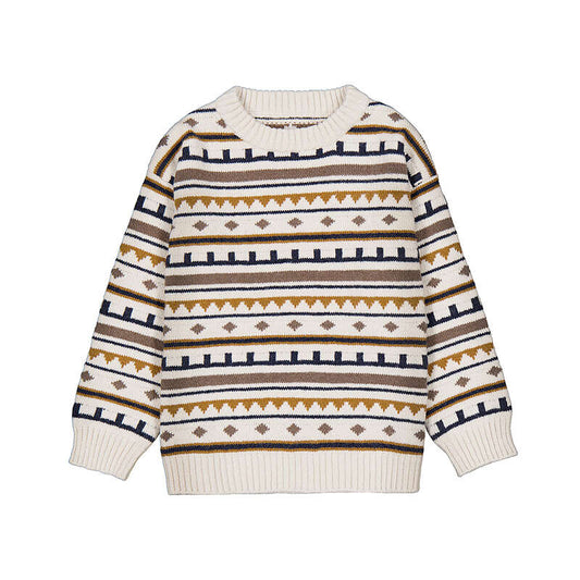 Jacquard Sweater Oat