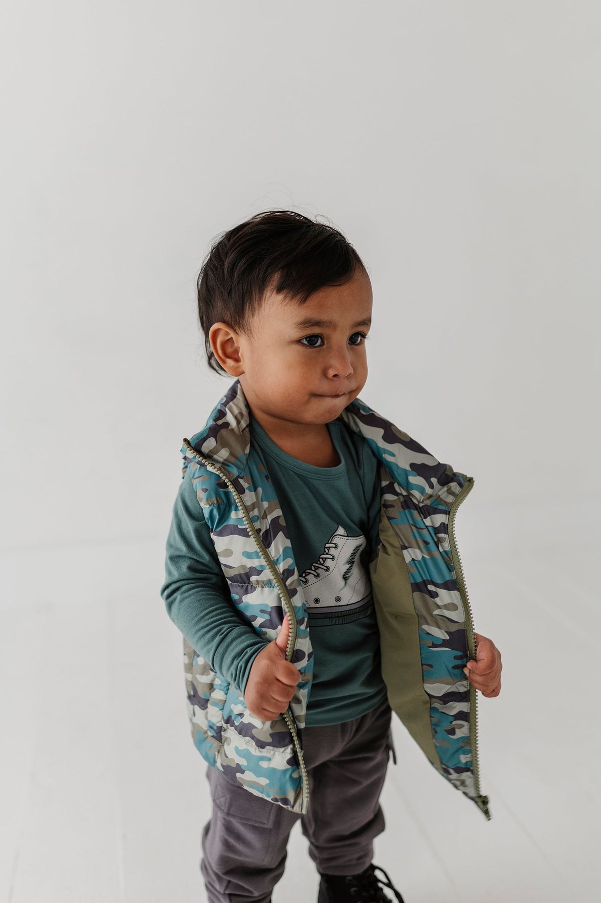 Puffer Vest Camouflage