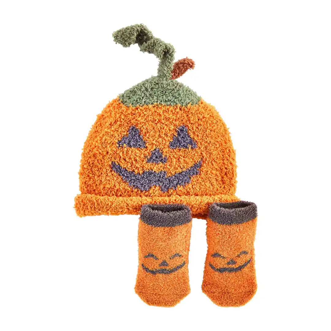 Chenille Halloween Hat Set