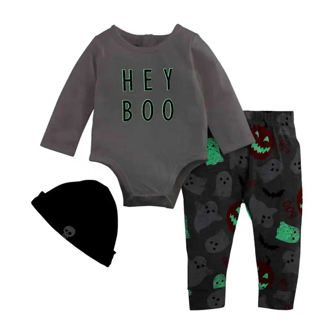 Hey Boo Baby Bodysuit Set