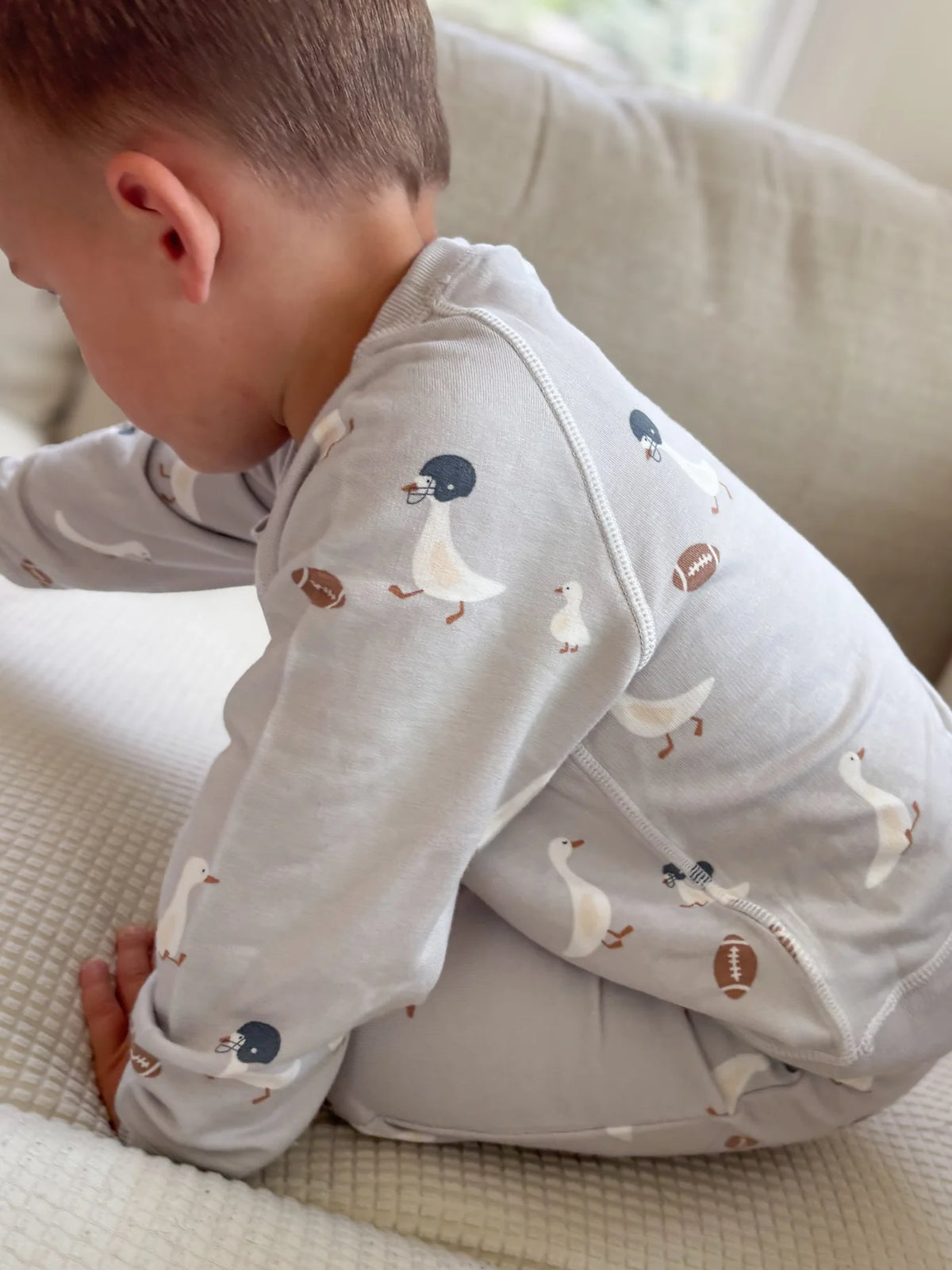 Fleece Sweatsuit Football Goose