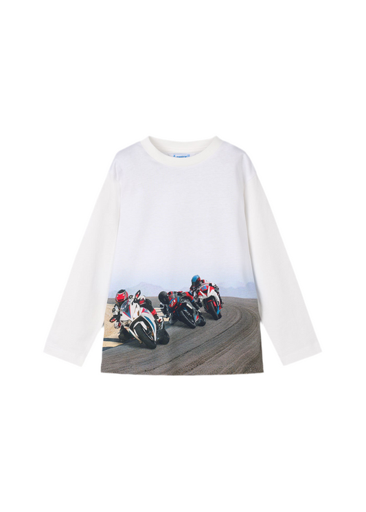 Long Sleeve Motorcycle Tee