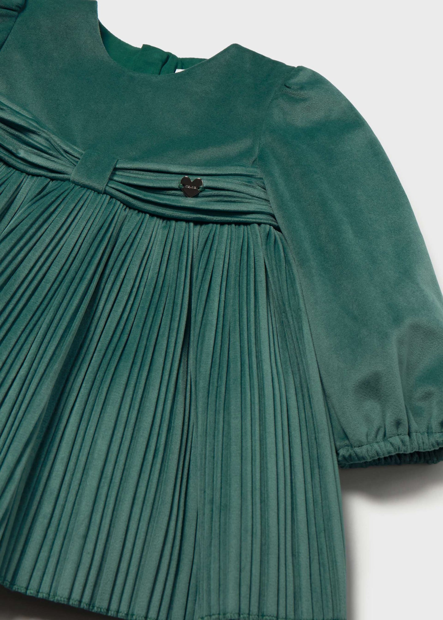 Green Velvet Dress