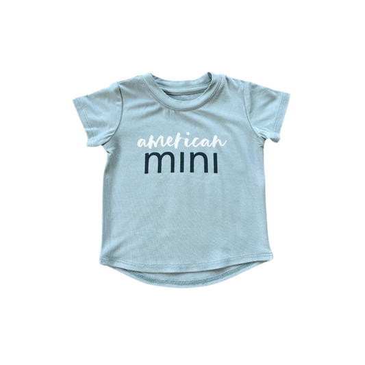 American Mini Bamboo Short Sleeve Tee