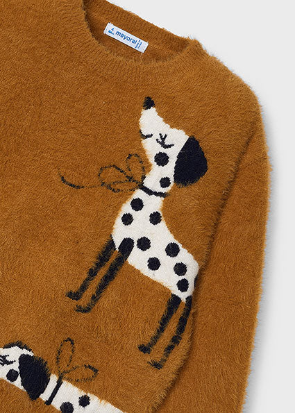 Dalmatian Caramel Sweater