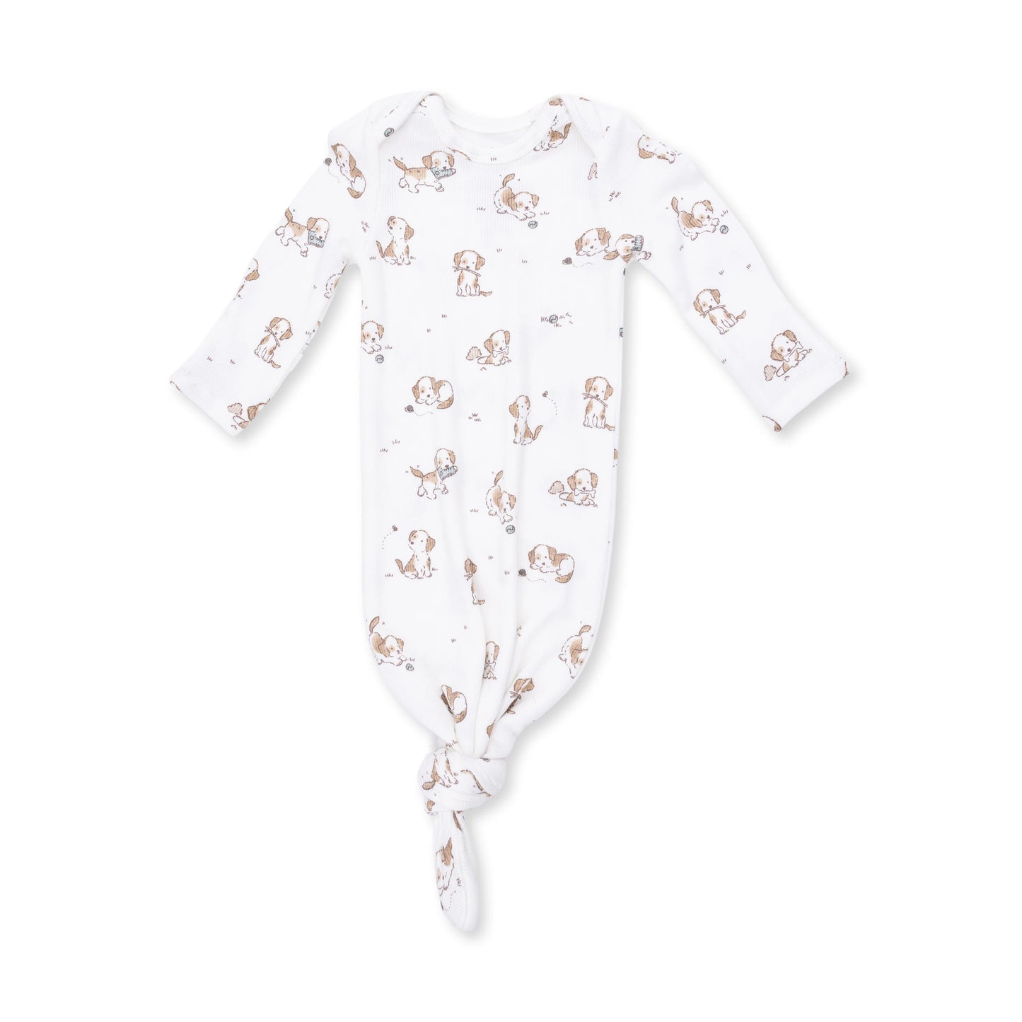 Explorer Puppy Blue Knotted Gown and Beanie Hat