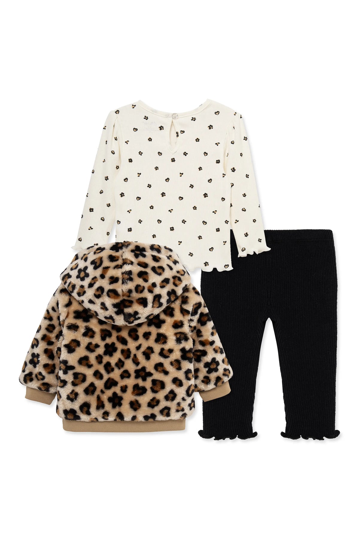 Leopard 3Pc Jacket Set