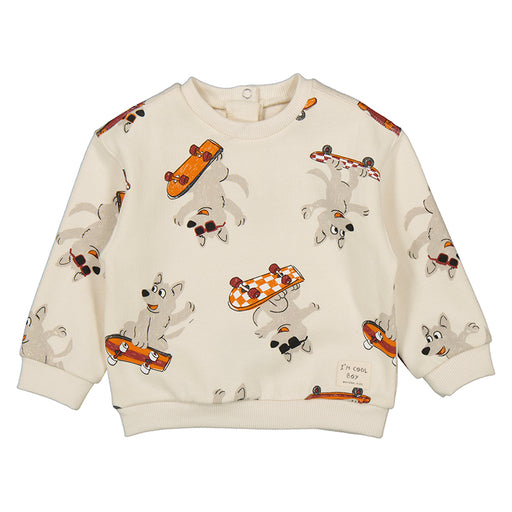 Cool Skateboard Pup Sweatshirt