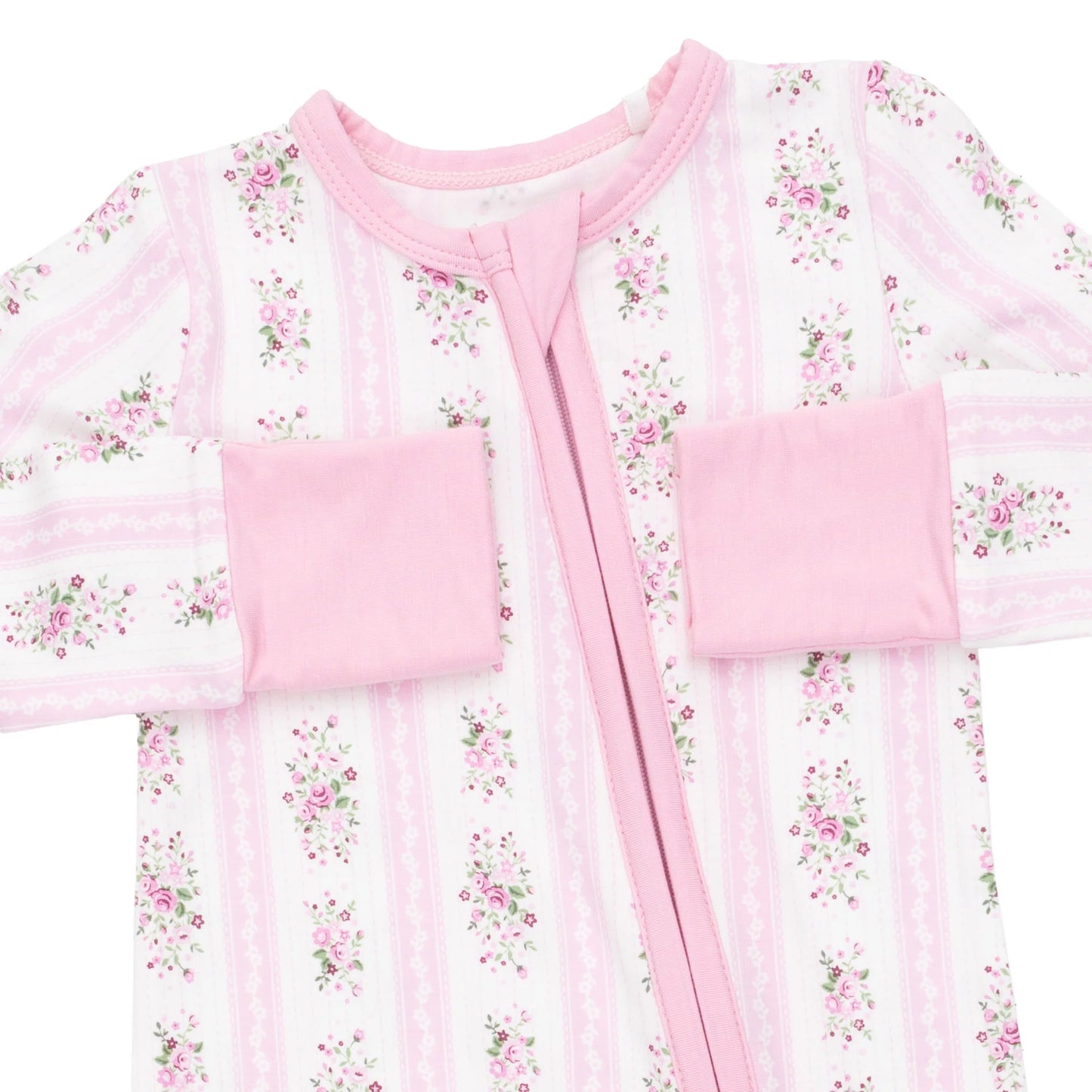 Bella Rose Stripe Convertible Romper