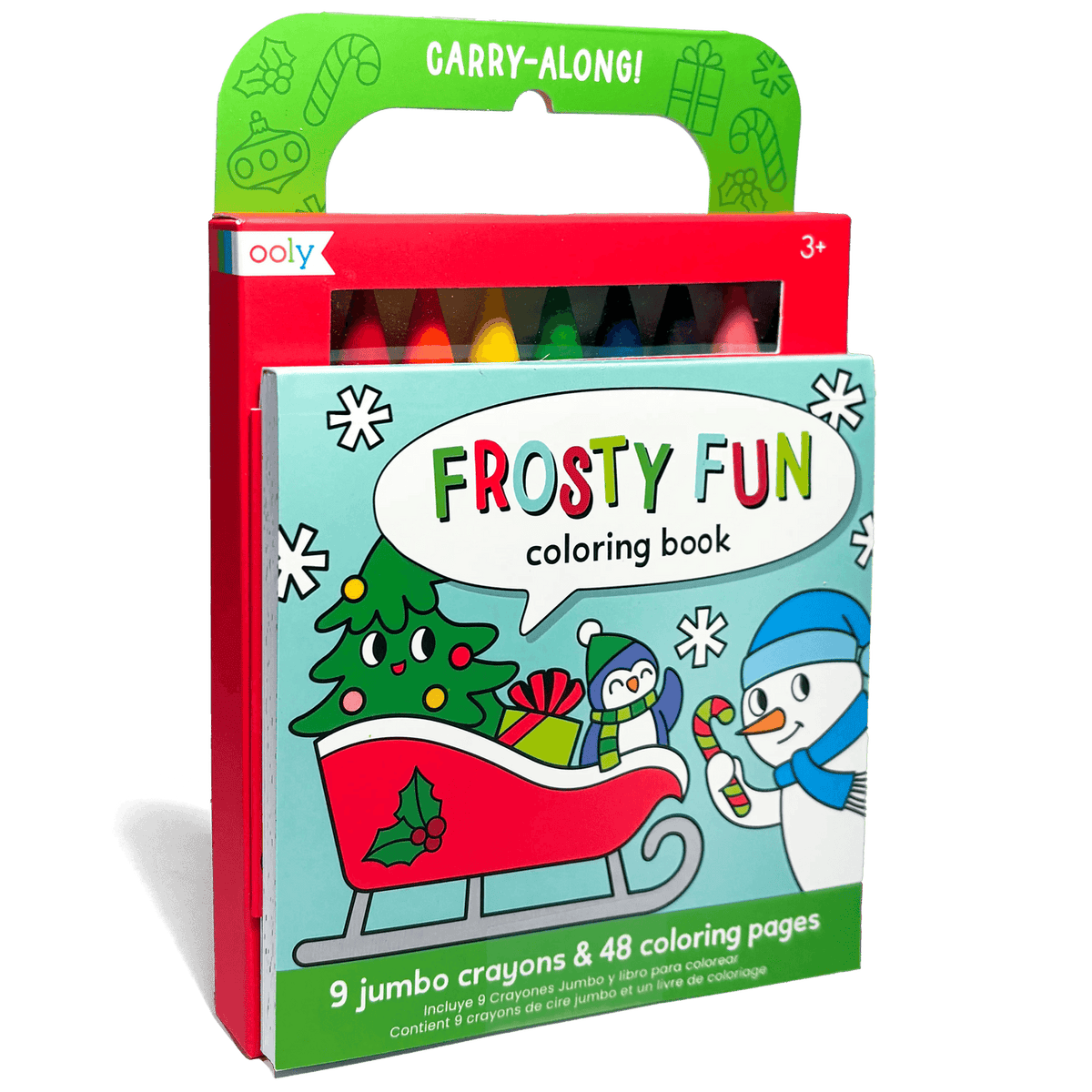 Carry-Along Coloring Book Set - Frosty Fun