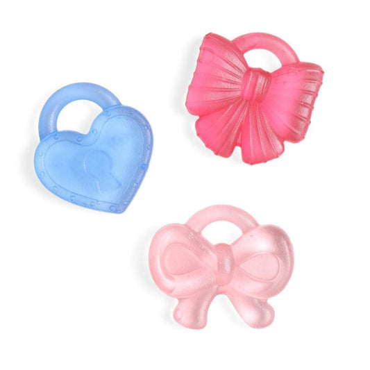 Cutie Coolers Water Filled Teethers (3 Pack) Bow