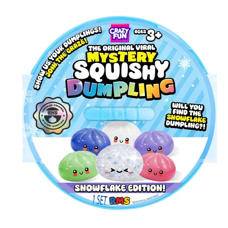 RMS® Crazy Fun™ Mystery Dumpling - Snowflake Edition