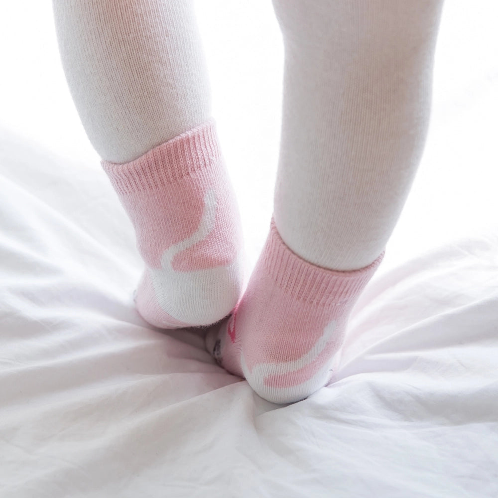Non-Slip Grip Ankle Socks Cat Zoo