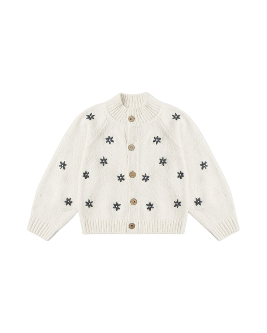 Tulip Cardigan Midnight Daisy