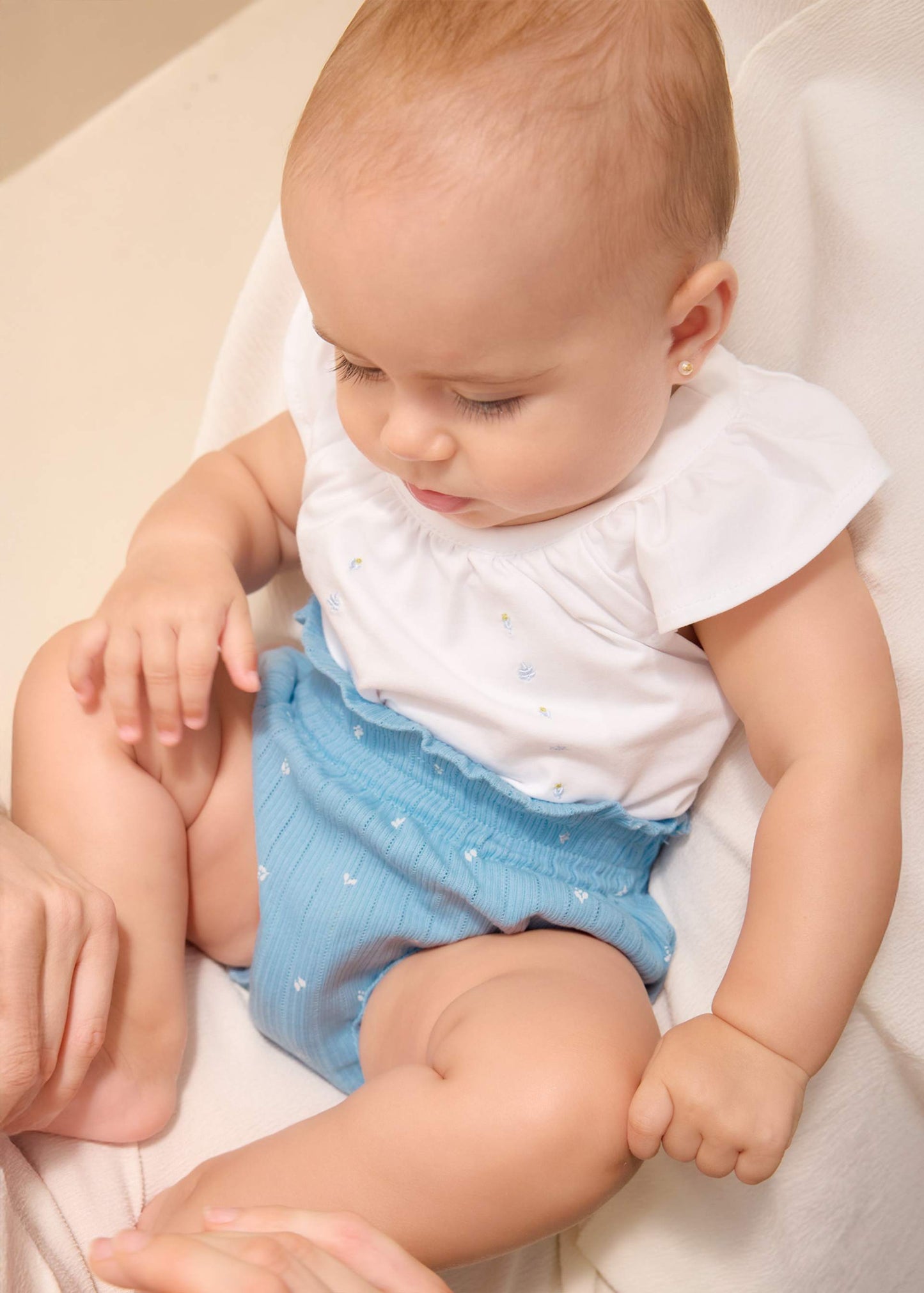 Knit Two Piece Set Cream