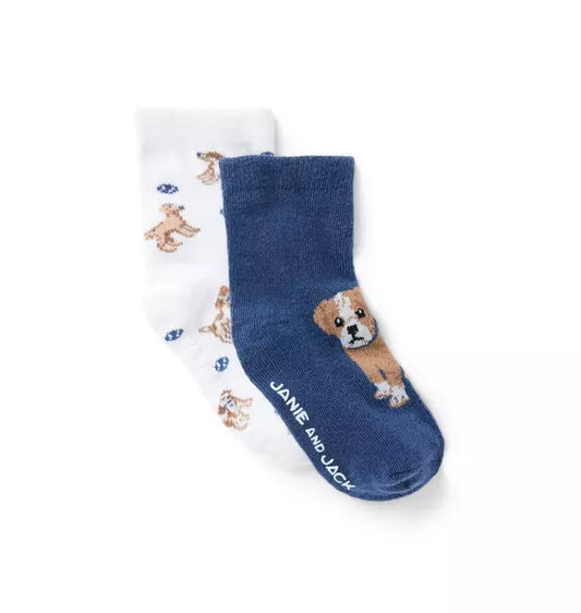 Baby Dog Sock 2-Pack