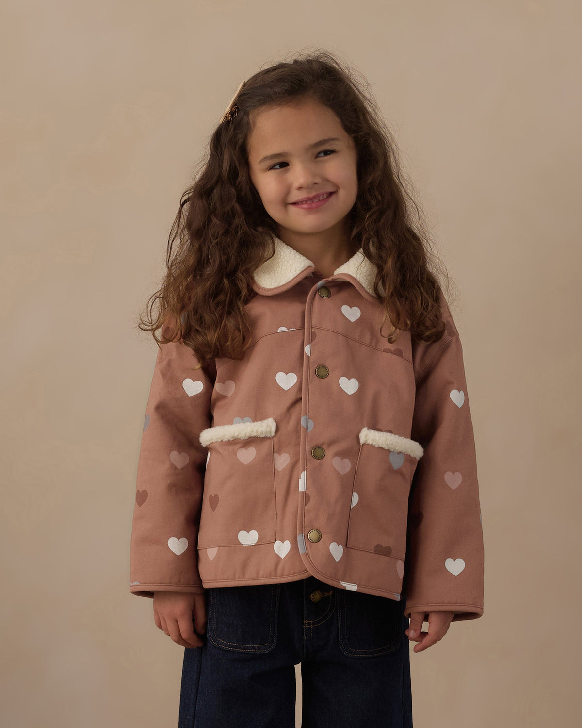 Lily Coat Hearts
