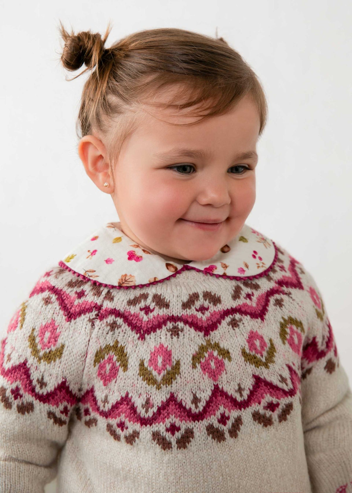Jacquard Sweater & Soft Flare Pant Set