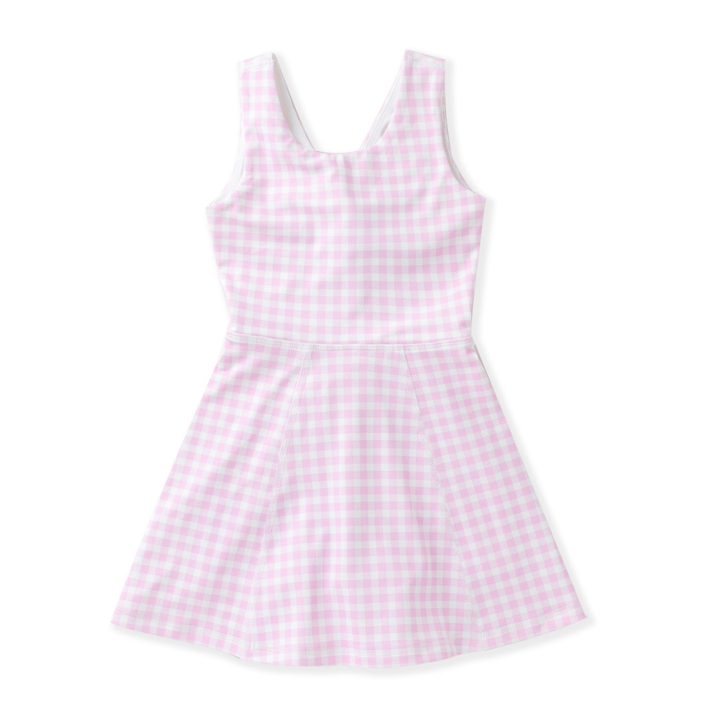 Pink Gingham Dress