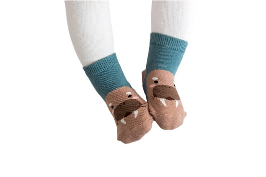 Sea Lion Zoo Baby Animal Socks