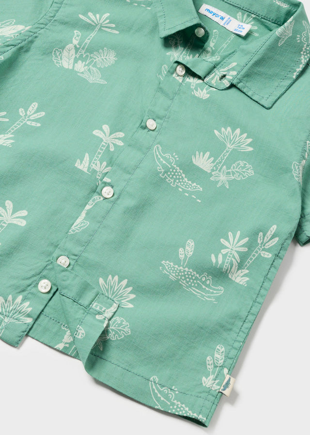 Alligator And Palm Tree Shirt