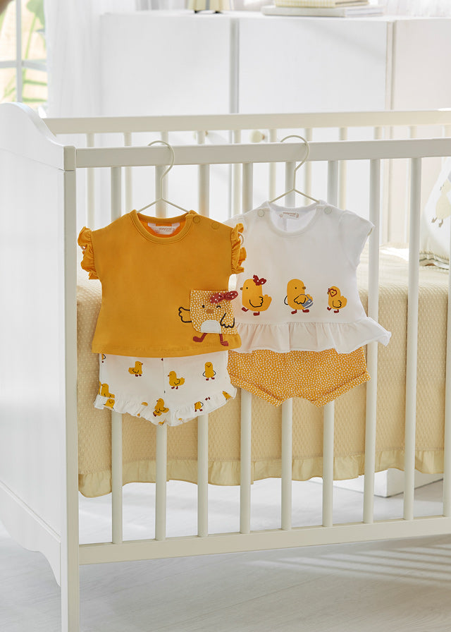 Duckie Short Set Yellow