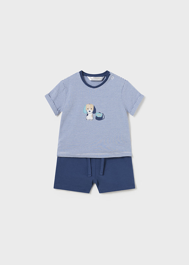 Puppy Short Set Blue