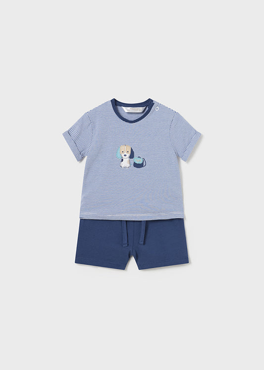 Puppy Short Set Blue