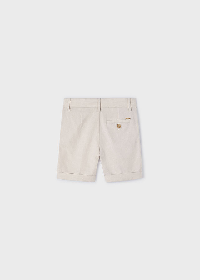 Linen Bermuda Shorts