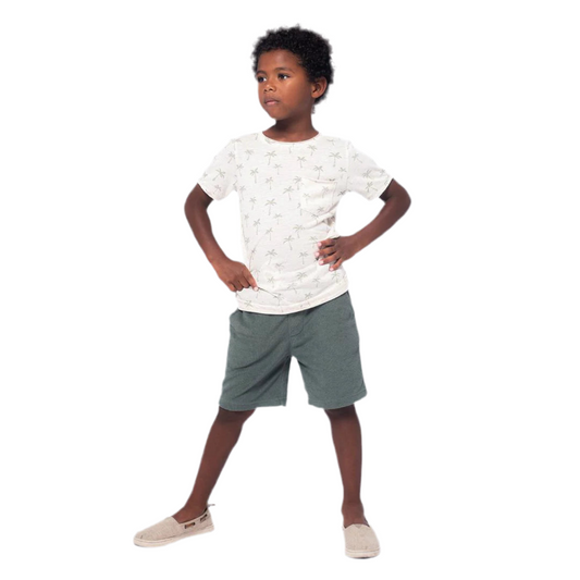 Palms Concert Tee & Shorts Set